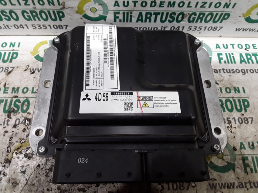 1860B579 CENTRALINA INIEZIONE MITSUBISHI L200 2.5 DI-D (02/06>) 1860B346