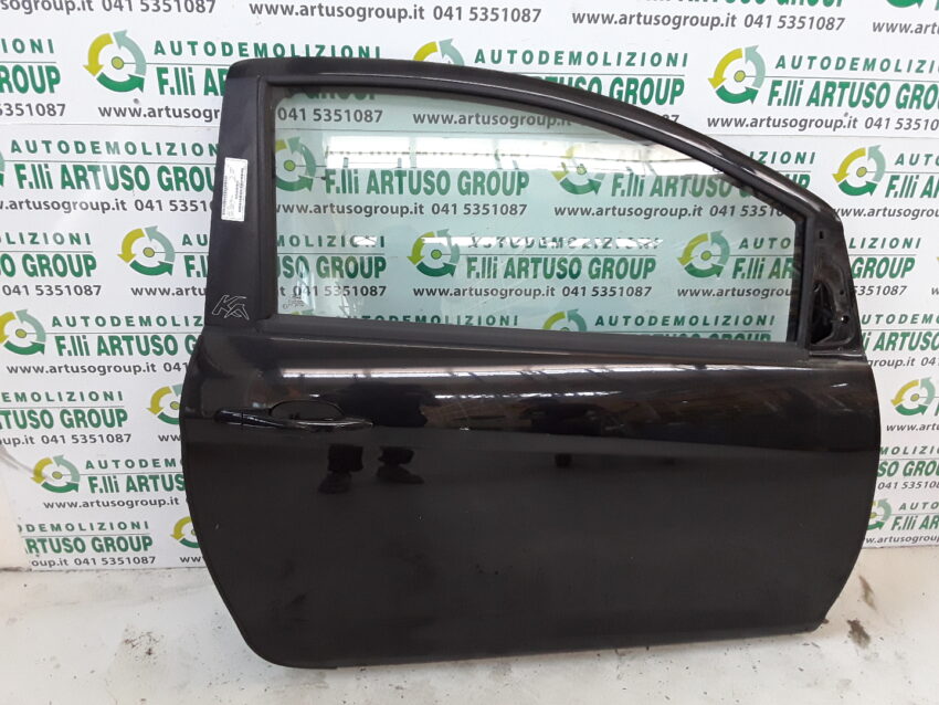 PORTA ANTERIORE DESTRA FORD KA 3P 2009 NERO