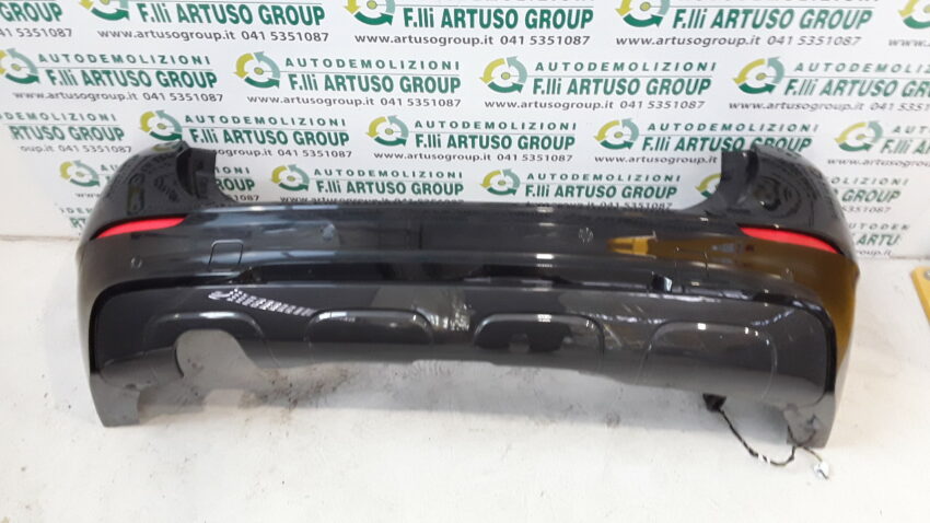 PARAURTI POSTERIORE BMW X1 (2011) NERO 51128039898 - immagine 2