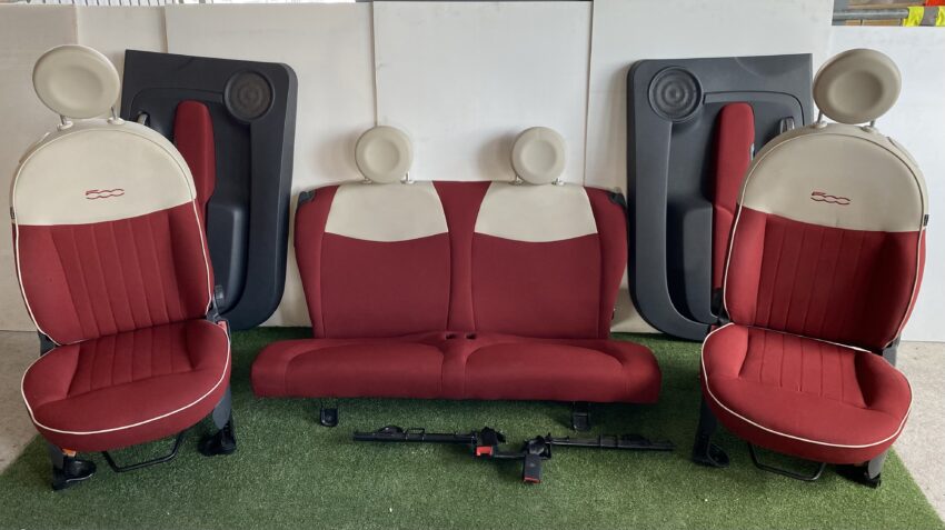 SEDILI/ INTERNO COMPLETO FIAT 500 2007-2015