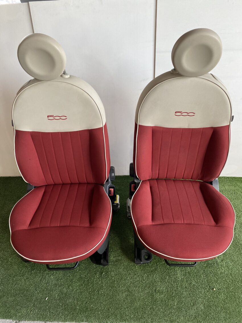 SEDILI/ INTERNO COMPLETO FIAT 500 2007-2015 - immagine 2