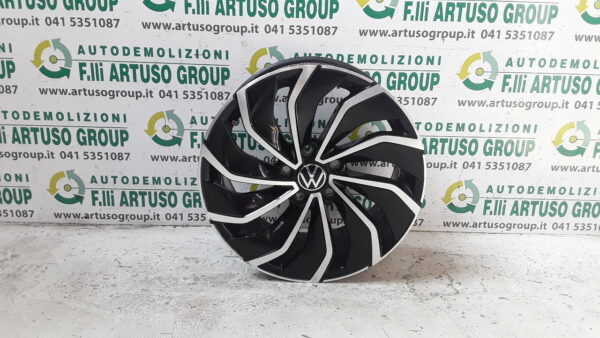 CERCHIO IN LEGA ORIGINALE VW GOLF 8 R17 ET 51 5H0601025DFZZ