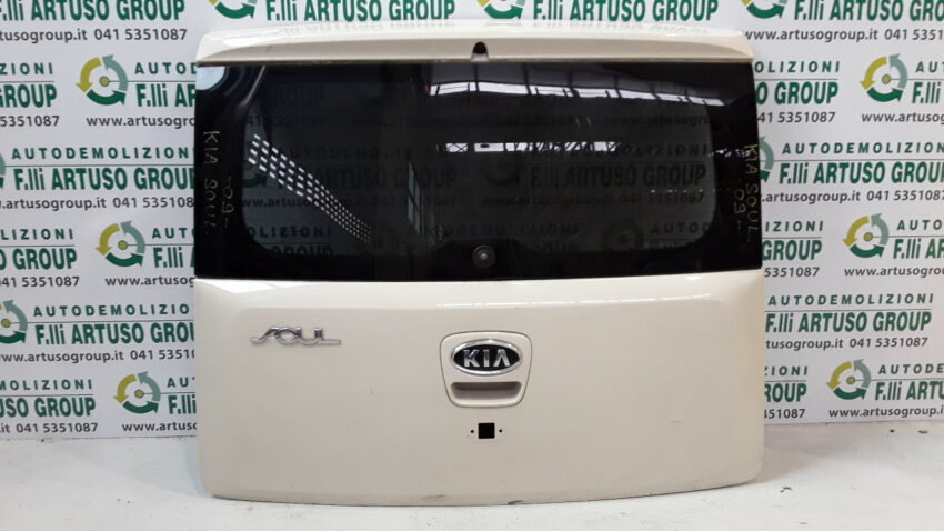 PORTELLONE KIA SOUL CON FORO TELECAMERA anno 2010