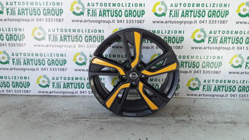 CERCHIO IN LEGA NISSAN JUKE 18" 2018 18X7J CH-47 D0300BV80B - immagine 2