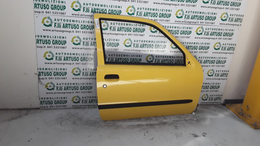 PORTA ANTERIORE DESTRA FIAT SEICENTO/600 SPORTING 2001 GIALLO GINESTRA 51785601 - immagine 3