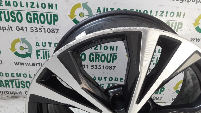 CERCHIO IN LEGA R18 NISSAN QASHQAI 2020 18X7 J40 - immagine 3