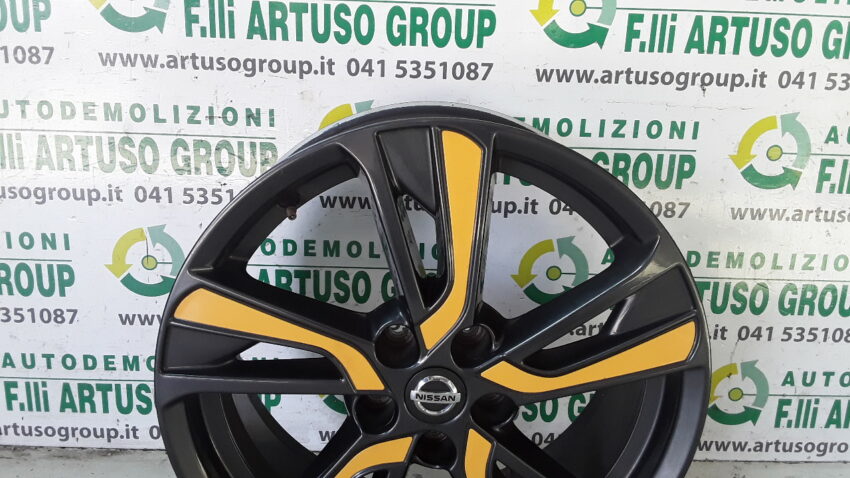 CERCHIO IN LEGA NISSAN JUKE 18" 2018 18X7J CH-47 D0300BV80B - immagine 3