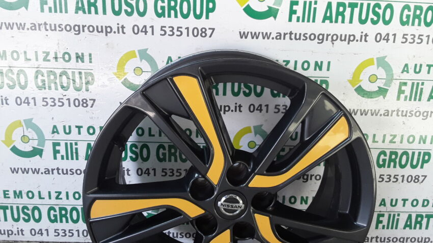 CERCHIO IN LEGA NISSAN JUKE 18" 2018 18X7J CH-47 D0300BV80B. - immagine 3