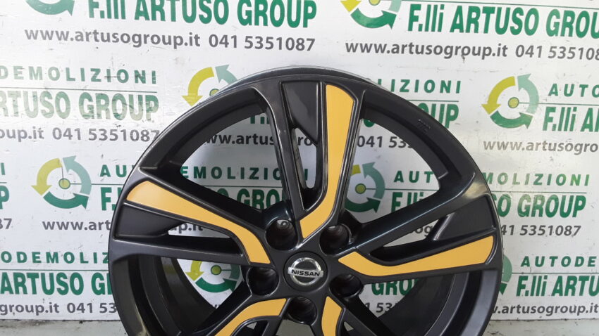 CERCHIO IN LEGA NISSAN JUKE 18" 2018 18X7J CH-47 D0300BV80B, - immagine 3