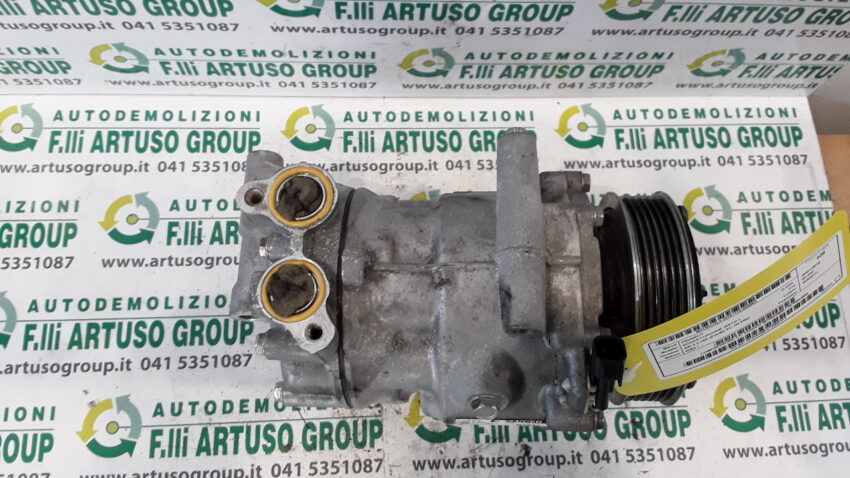 COMPRESSORE ARIA CONDIZIONATA 9676552680 PEUGEOT BOXER 2016 KM. 60.000 - immagine 3