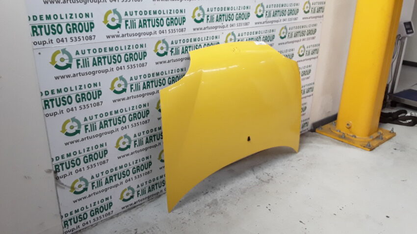 COFANO FIAT 600/SEICENTO SPOTRING (1E) (02/98>07/05<) GIALLO GINESTRA - immagine 3