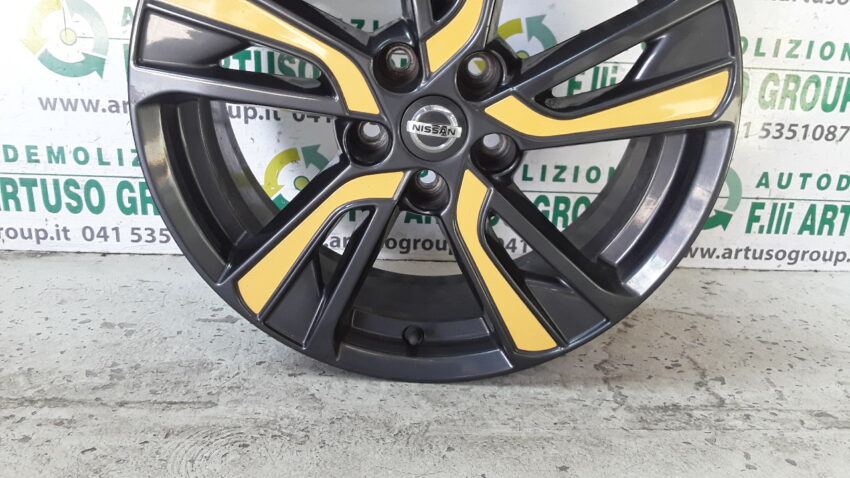 CERCHIO IN LEGA NISSAN JUKE 18" 2018 18X7J CH-47 D0300BV80B, - immagine 4