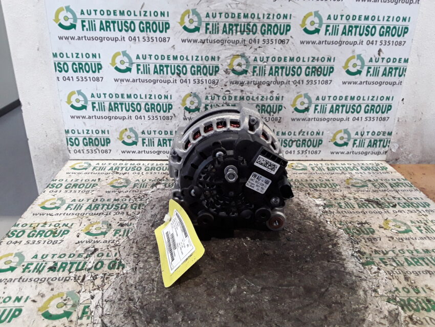 ALTERNATORE VOLKSWAGEN POLO 1.0 59 KW 140A 04C903026G anno 2021 KM. 2320 - immagine 3