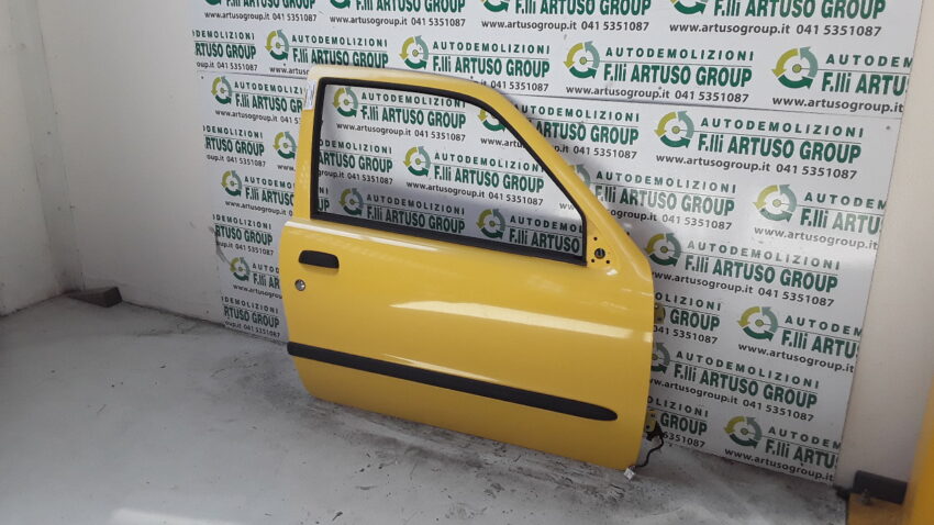 PORTA ANTERIORE DESTRA FIAT SEICENTO/600 SPORTING 2001 GIALLO GINESTRA 51785601 - immagine 4