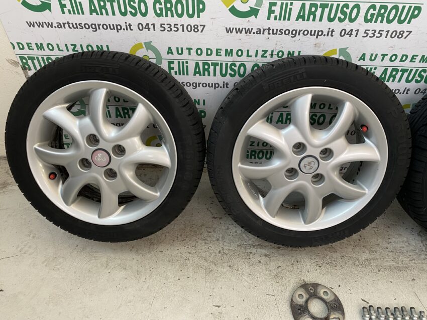 CERCHI IN LEGA R14 FIAT SEICENTO/600 Sporting Michael Schumacher - immagine 2