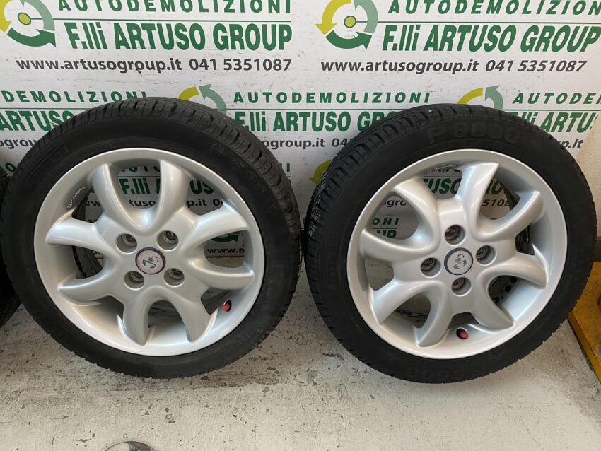 CERCHI IN LEGA R14 FIAT SEICENTO/600 Sporting Michael Schumacher - immagine 3
