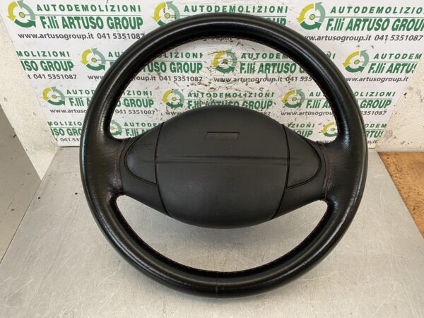 VOLANTE IN PELLE con cuciture rosse FIAT SEICENTO/600 Sporting Abarth Michael Schumacher