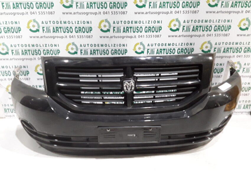 PARAURTI ANTERIORE DODGE CALIBER 2.0 TD  (05/06>) COD.K05183407AE NERO. SPEDIZIONE GARTUITA IN TUTTA ITALIA