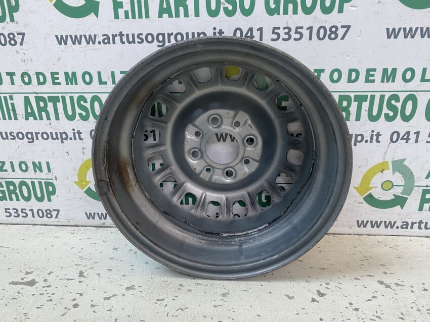 CERCHIO IN FERRO GRIGIO FIAT PANDA 141 ORIGINALE R13 4,5×13 - immagine 2