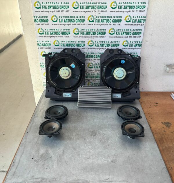 KIT SISTEMA AUDIO BMW SERIE 1 F20 2012 - 9267648 - 65139210149-05 - 65139210150-05