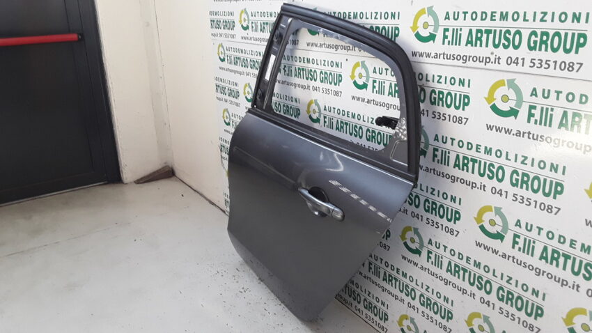 PORTA POSTERIORE SINISTRA SMART FORFOUR 2015 GRIGIO SCURO A4537306200 - immagine 3