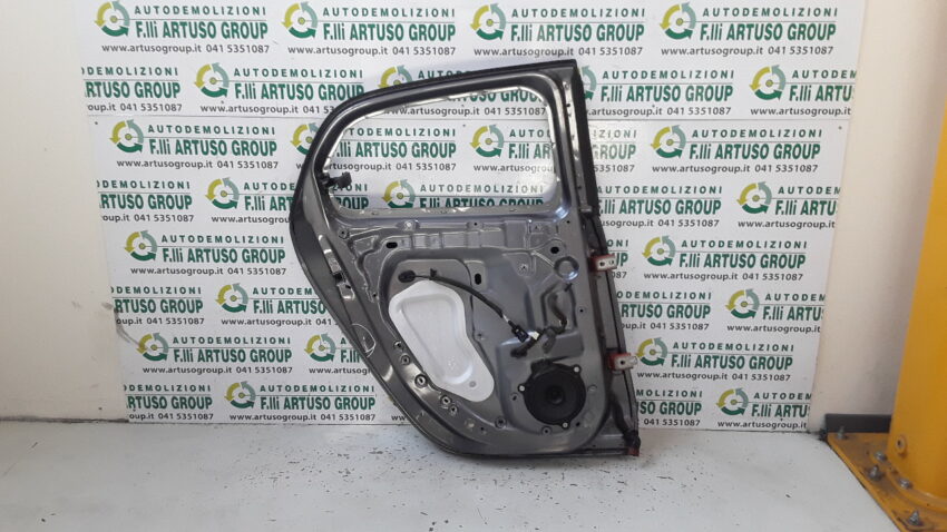 PORTA POSTERIORE SINISTRA SMART FORFOUR 2015 GRIGIO SCURO A4537306200 - immagine 5