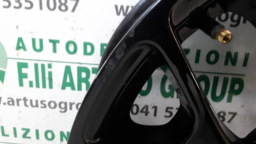 CERCHIO IN LEGA ANTERIORE NERO SMART FORFOUR (W453) 6.0JX16 CH-44 A4534010400 - immagine 6