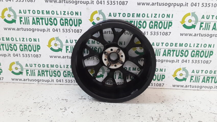 CERCHIO IN LEGA ANTERIORE NERO SMART FORFOUR (W453) 6.0JX16 CH-44 A4534010400 - immagine 8