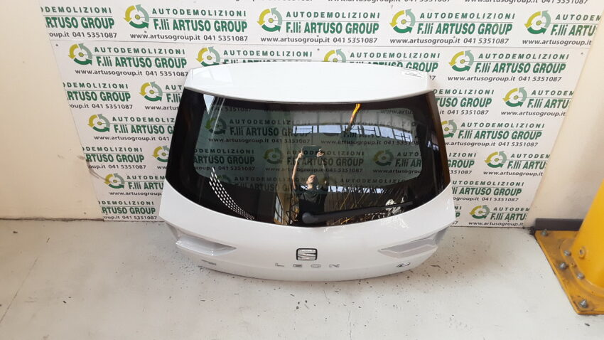 PORTELLO POSTERIORE SEAT LEON 1.4 TGI 2020 BIANCO - immagine 3