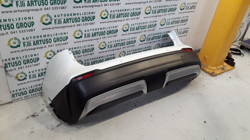 PARAURTI POSTERIORE NISSAN QASHQAI 2018 BIANCO - immagine 3