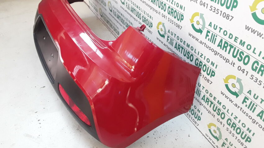 PARAURTI POSTERIORE KIA RIO 2011 ROSSO - immagine 3