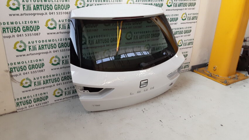 PORTELLO POSTERIORE SEAT LEON 1.4 TGI 2020 BIANCO - immagine 4