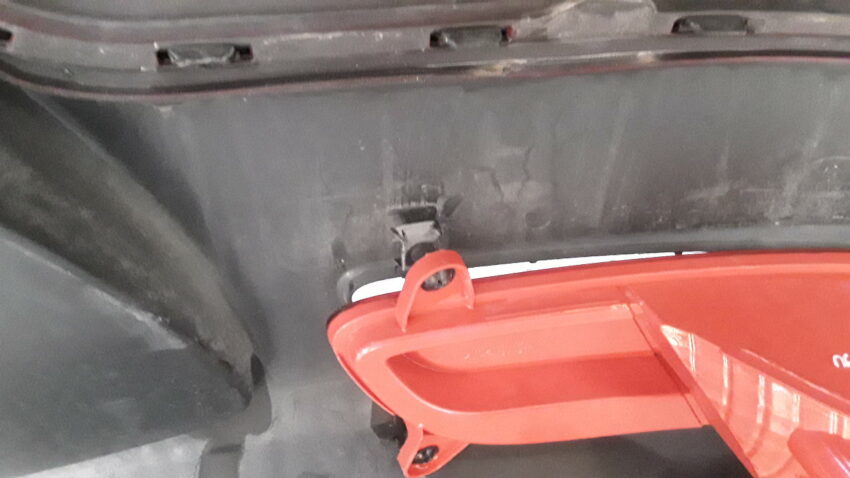 PARAURTI POSTERIORE KIA RIO 2011 ROSSO - immagine 7