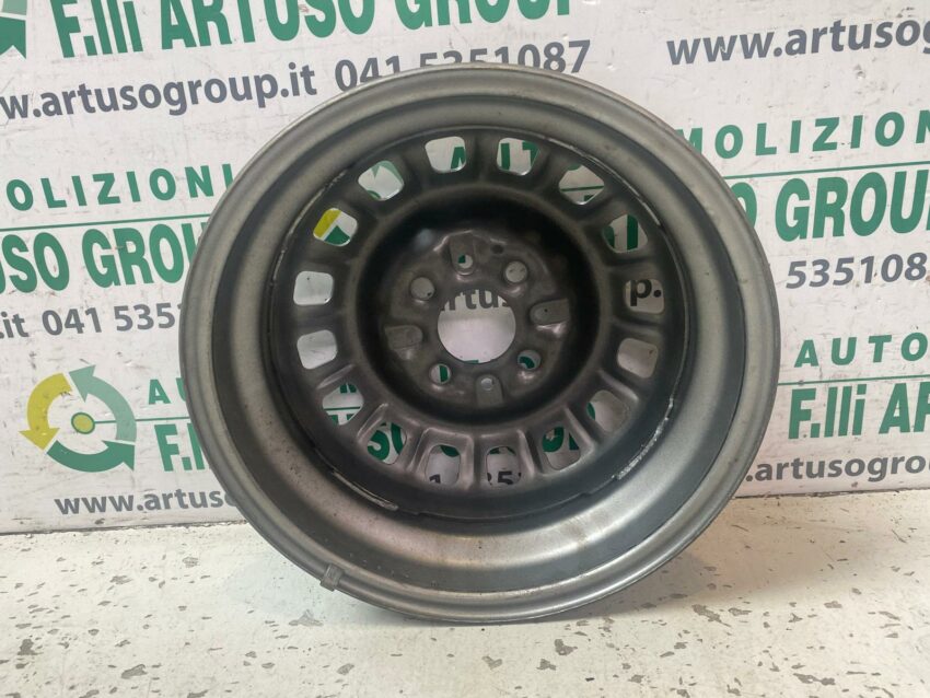 CERCHIO IN FERRO GRIGIO FIAT PANDA 141 ORIGINALE R13 4,5×13- - immagine 2