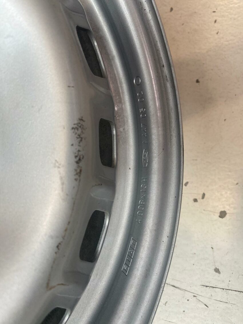 CERCHIO IN FERRO GRIGIO FIAT PANDA 141 ORIGINALE R13 4,5×13- - immagine 4