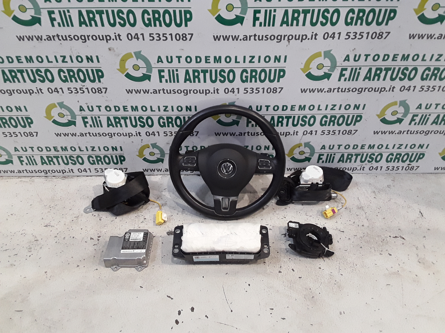 KIT AIRBAG CON CRUSCOTTO VW TIGUAN 2011 - immagine 2
