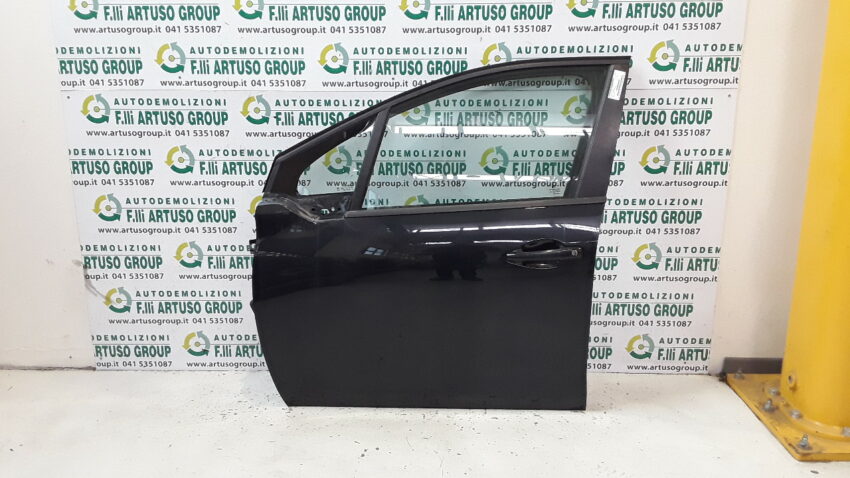 PORTA ANTERIORE SINISTRA PEUGEOT 208 NERO 2017