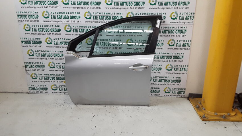 PORTA ANTERIORE SINISTRA PEUGEOT 208 GRIGIO 2016