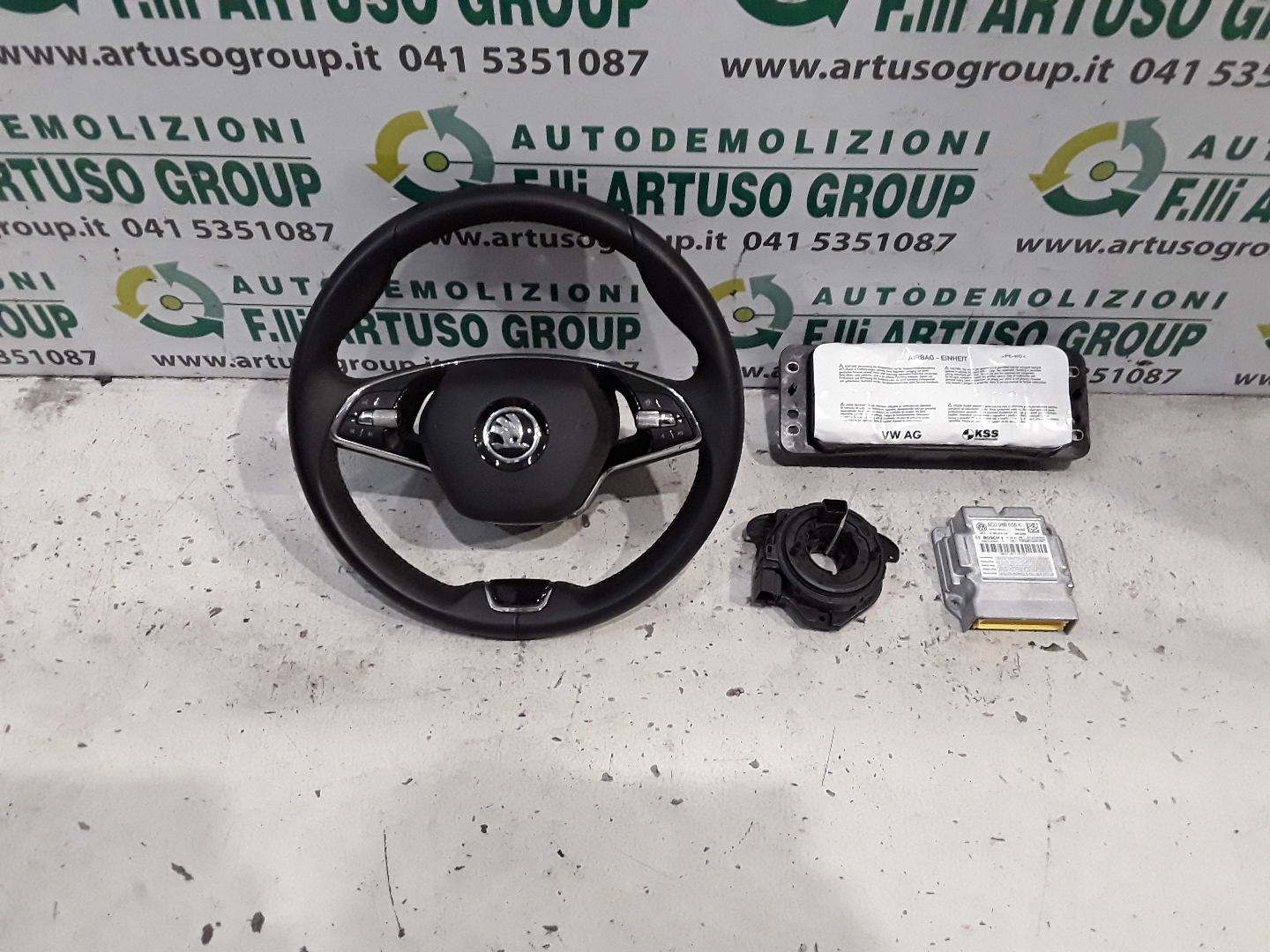 KIT ARBAG CON CRUSCOTTO SKODA FABIA (NJ) 2021 - immagine 2