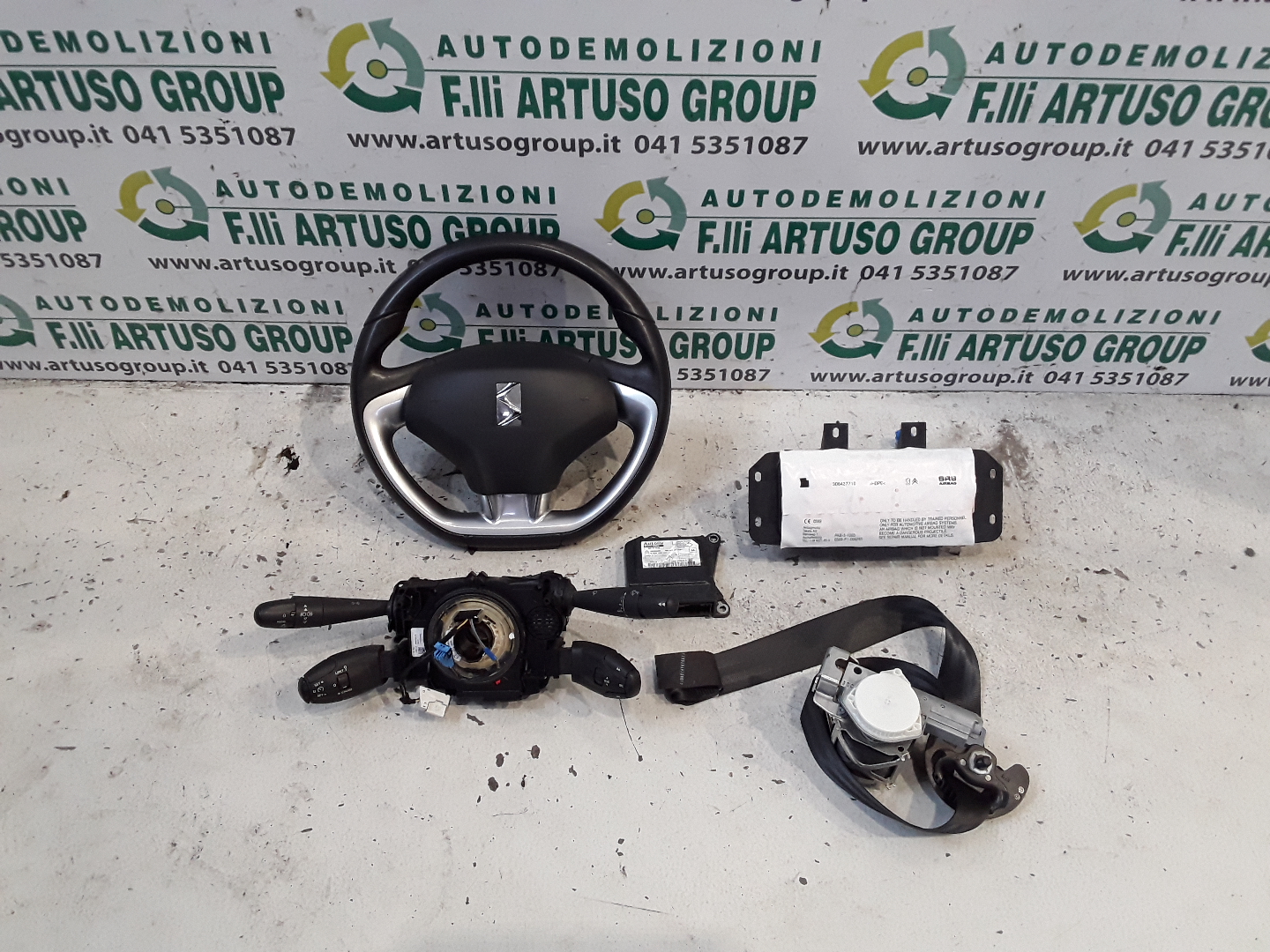 KIT AIRBAG CON CRUSCOTTO CITROEN DS3 CABRIO 2014 - immagine 2