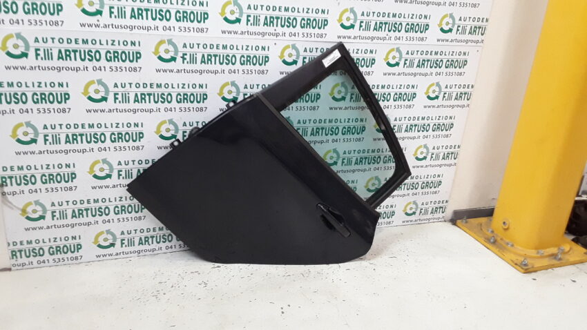PORTA POSTERIORE SINISTRA PEUGEOT 208 NERO 2017 - immagine 3