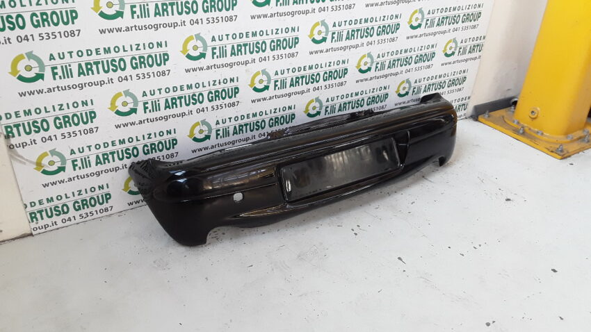 PARAURTI POSTERIORE FIAT SEICENTO/600 NERO VERNICIATO 2005 - immagine 3