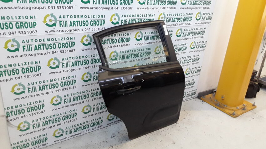 PORTA POSTERIORE DESTRA CITROEN C3 3A SERIE NERO KTVD - immagine 3