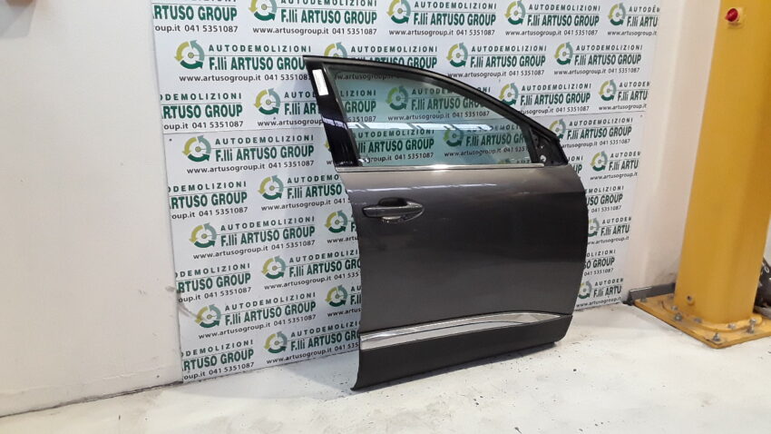 PORTA ANTERIORE DESTRA PEUGEOT 3008 2018 GRIGIO SCURO - immagine 3