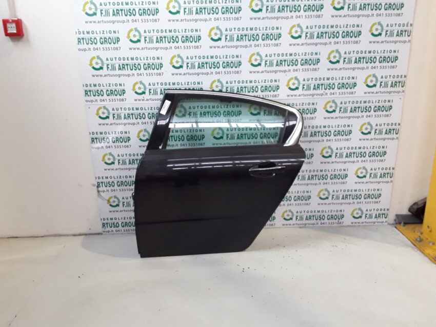 PORTA POSTERIORE SINISTRA PEUGEOT 508 NERO - immagine 3