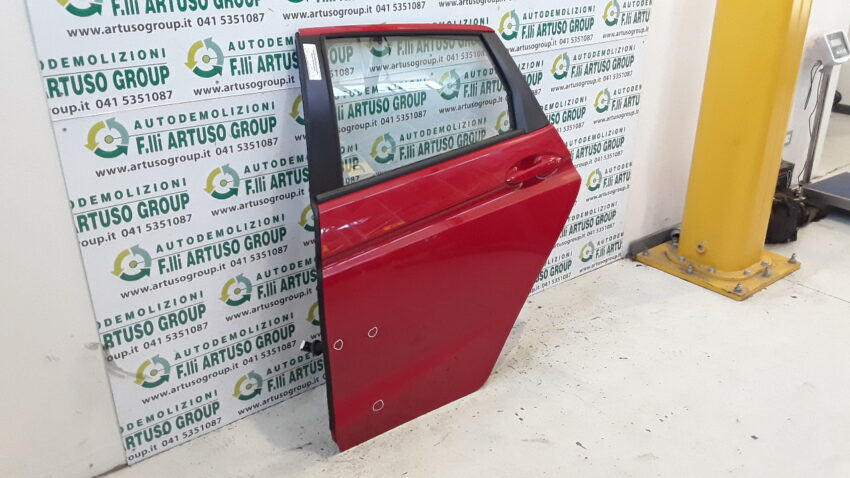 PORTA POSTERIORE SINISTRA HONDA JAZZ 2018 ROSSO - immagine 3