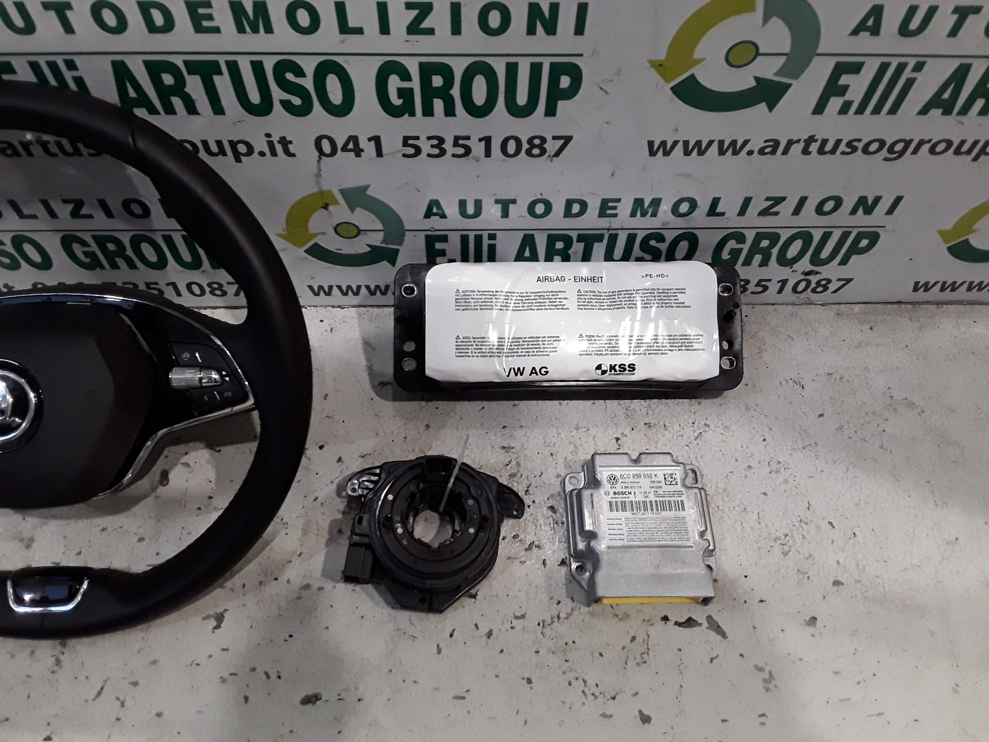 KIT ARBAG CON CRUSCOTTO SKODA FABIA (NJ) 2021 - immagine 3