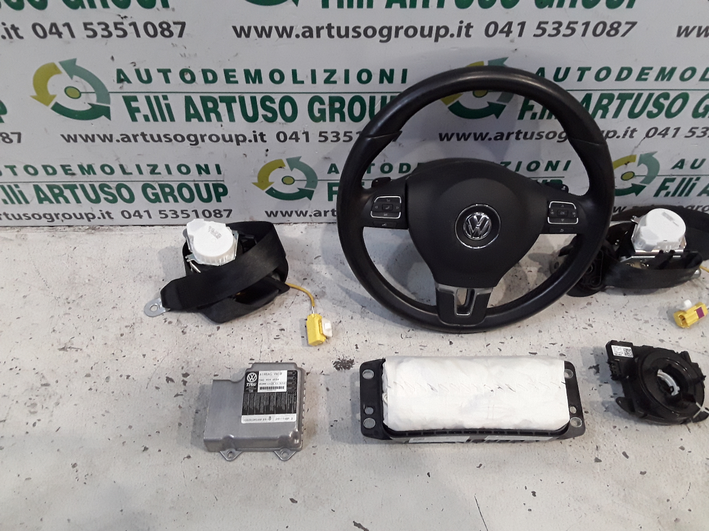 KIT AIRBAG CON CRUSCOTTO VW TIGUAN 2011 - immagine 3