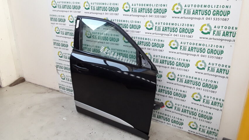 PORTA ANTERIORE DESTRA PEUGEOT 2008 2022 NERO - immagine 5