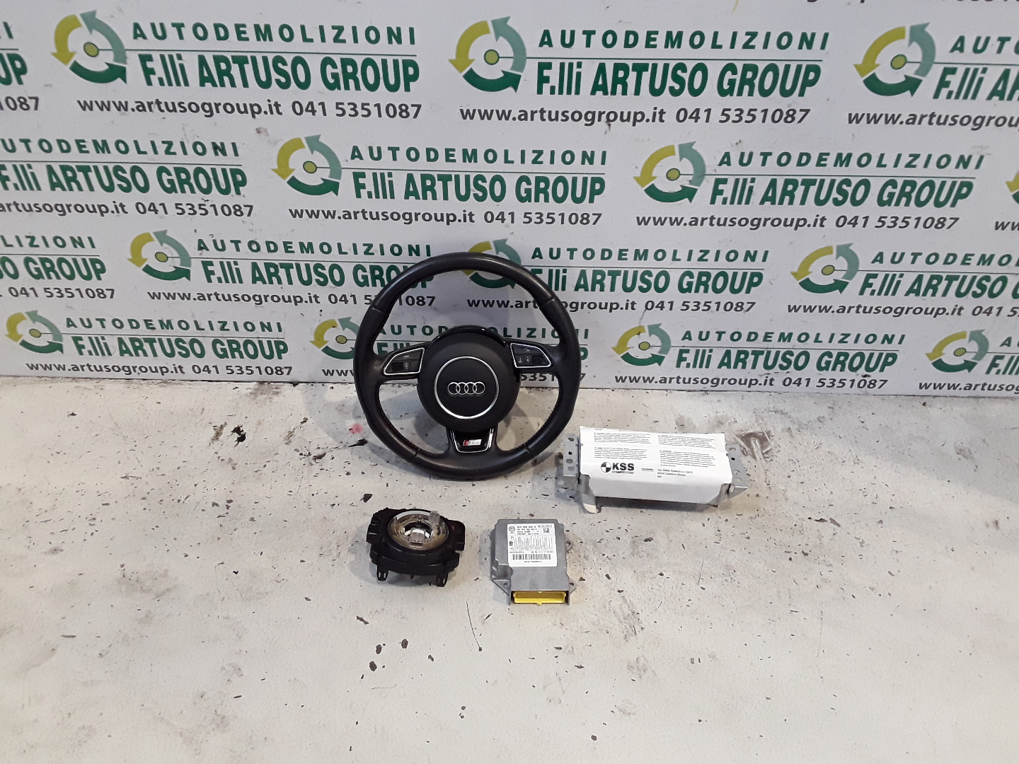 KIT AIRBAG CON CRUSCOTTO AUDI A5 2.0 TDI 2014 - immagine 5